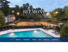Tablet Screenshot of belmontatparkbridge.com